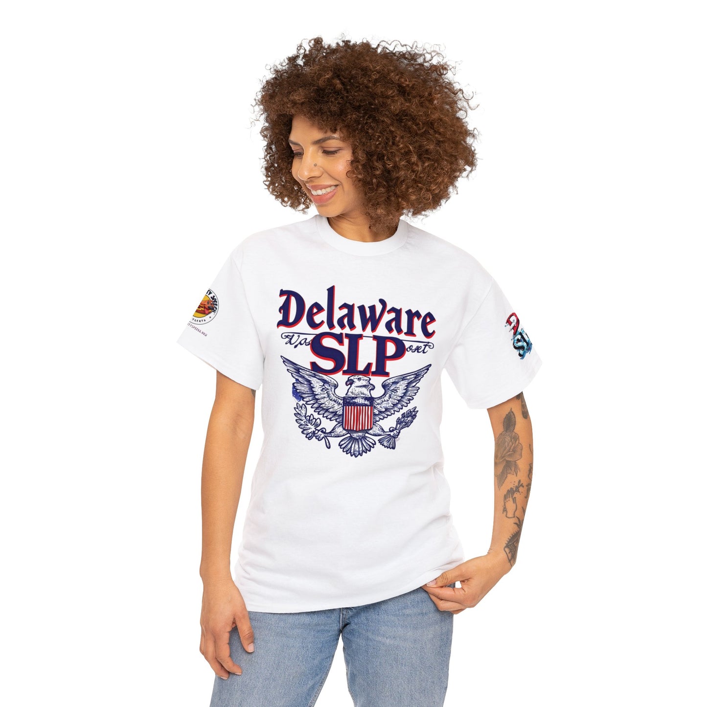 Delaware SLP #2 Speech Therapy Shirt