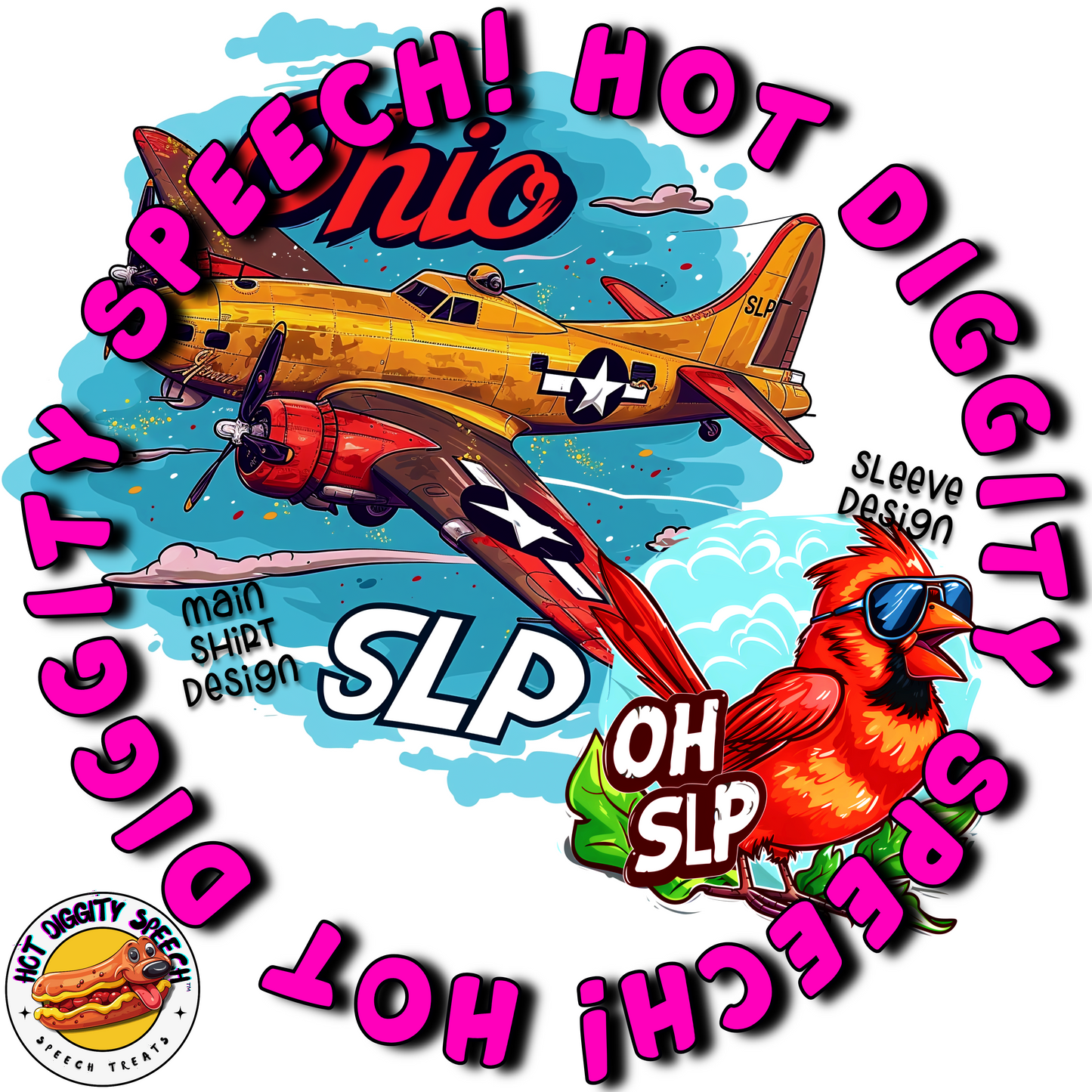 Ohio SLP #1 Speech Therapy Shirt