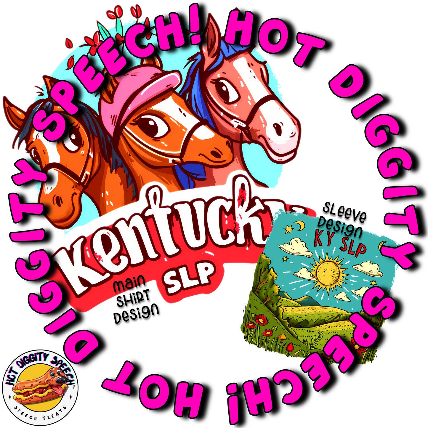Kentucky SLP #1 Speech Therapy Shirt
