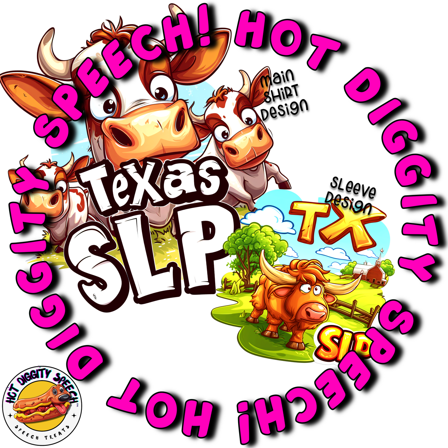 Texas SLP #1 Speech Therapy Shirt