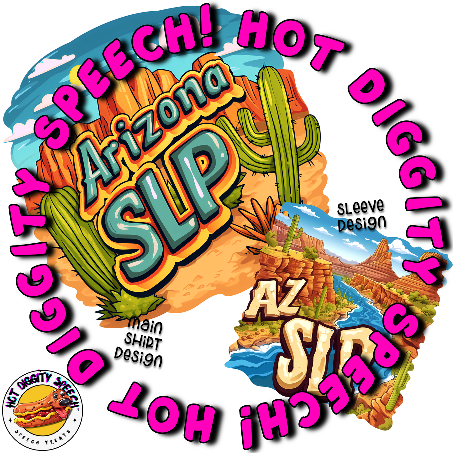Arizona SLP #1 Speech Therapy Shirt
