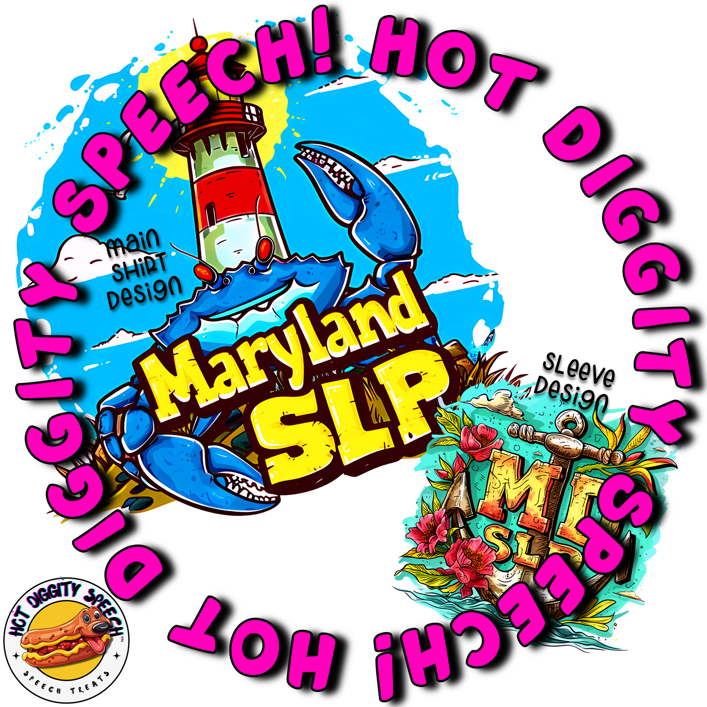 Maryland SLP #1 Speech Therapy Shirt