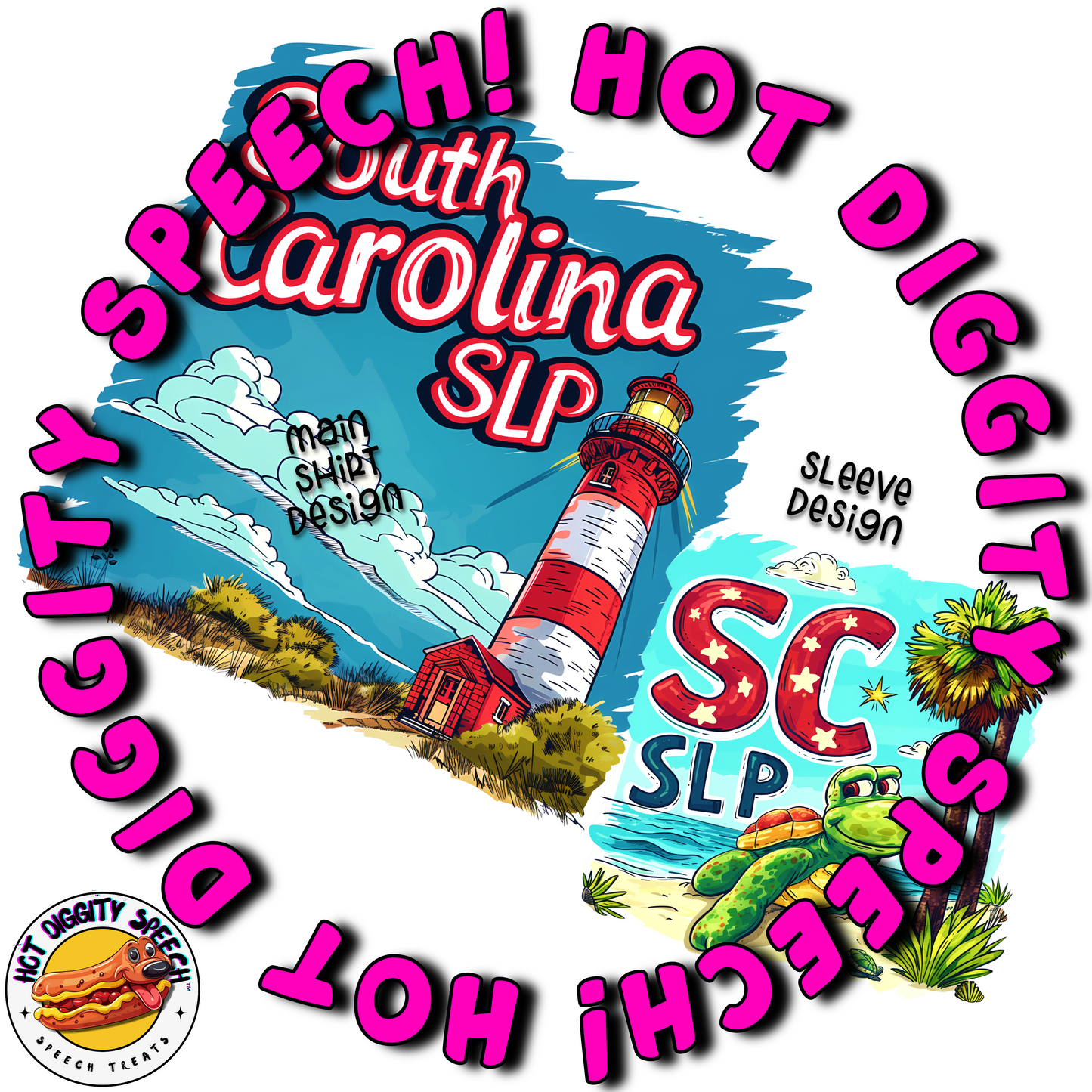 South Carolina SLP #1 Speech Therapy Shirt