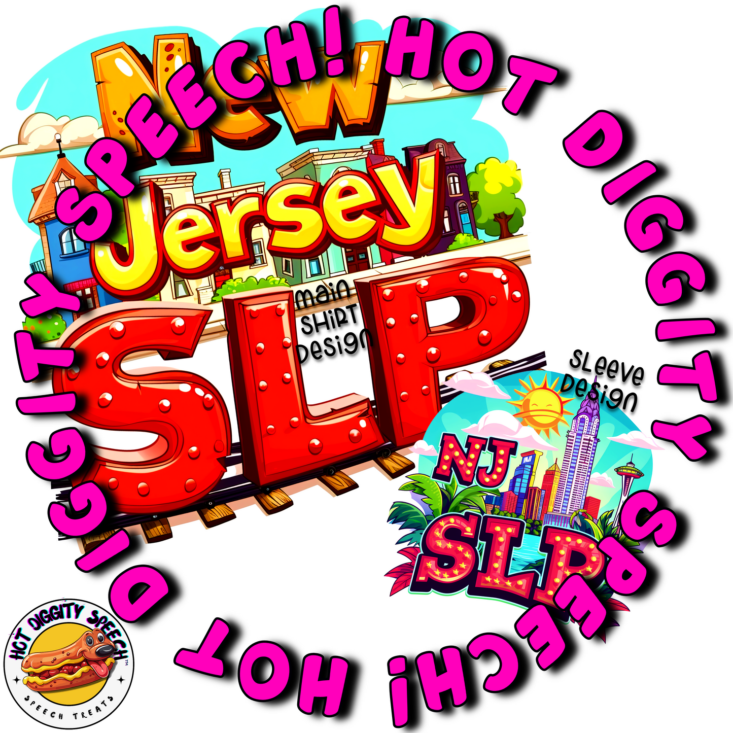 New Jersey SLP #1 Speech Therapy Shirt