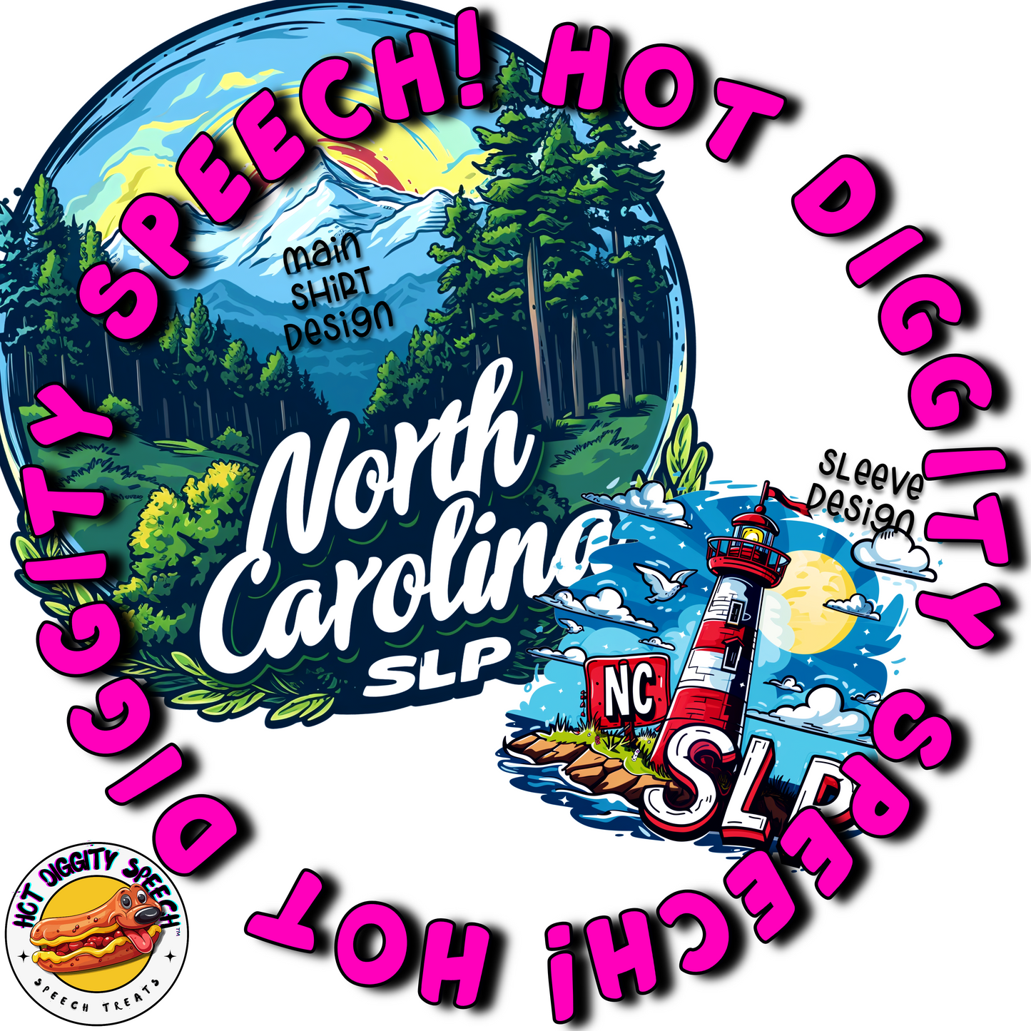 North Carolina SLP #1 Speech Therapy Shirt
