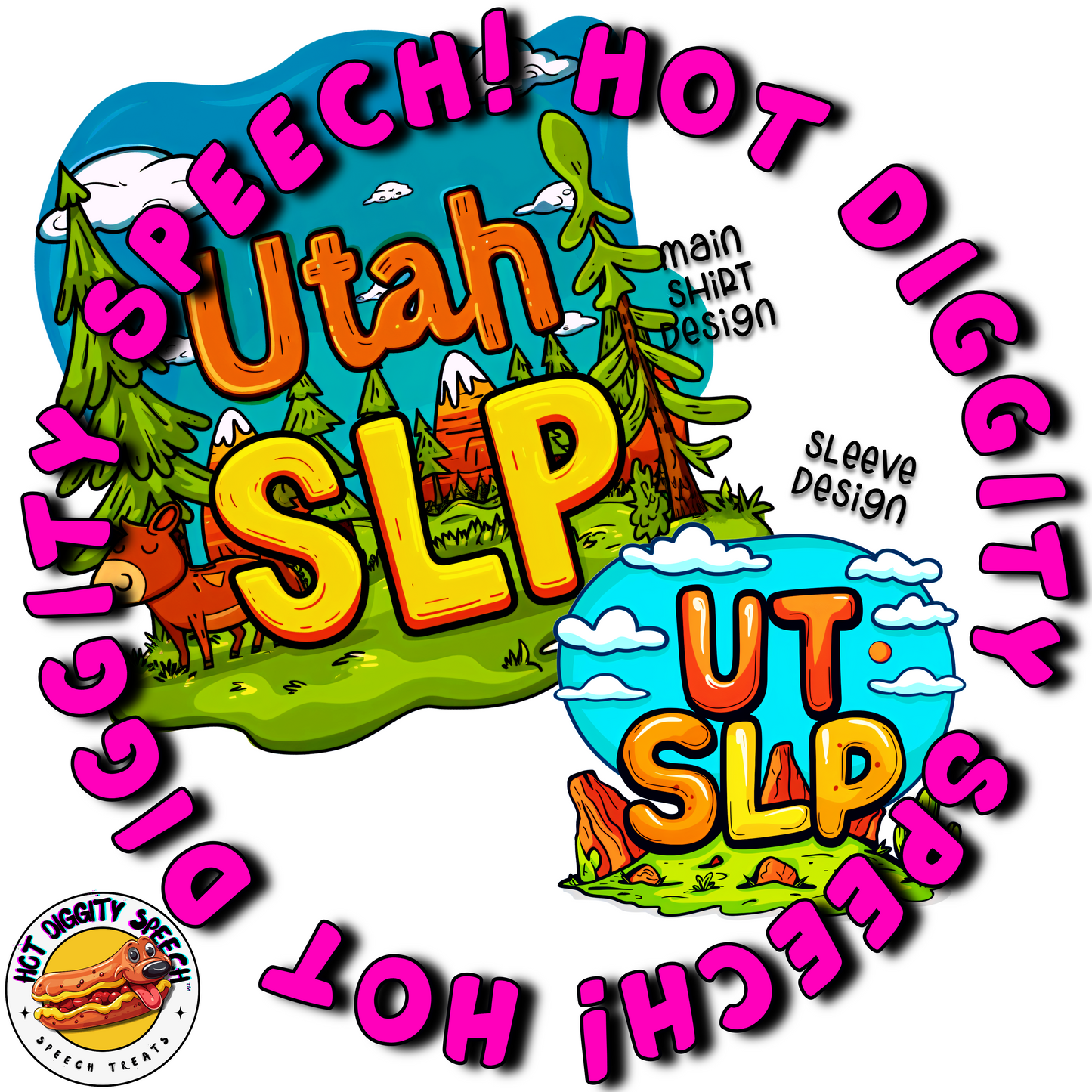 Utah SLP #2 Speech Therapy Shirt