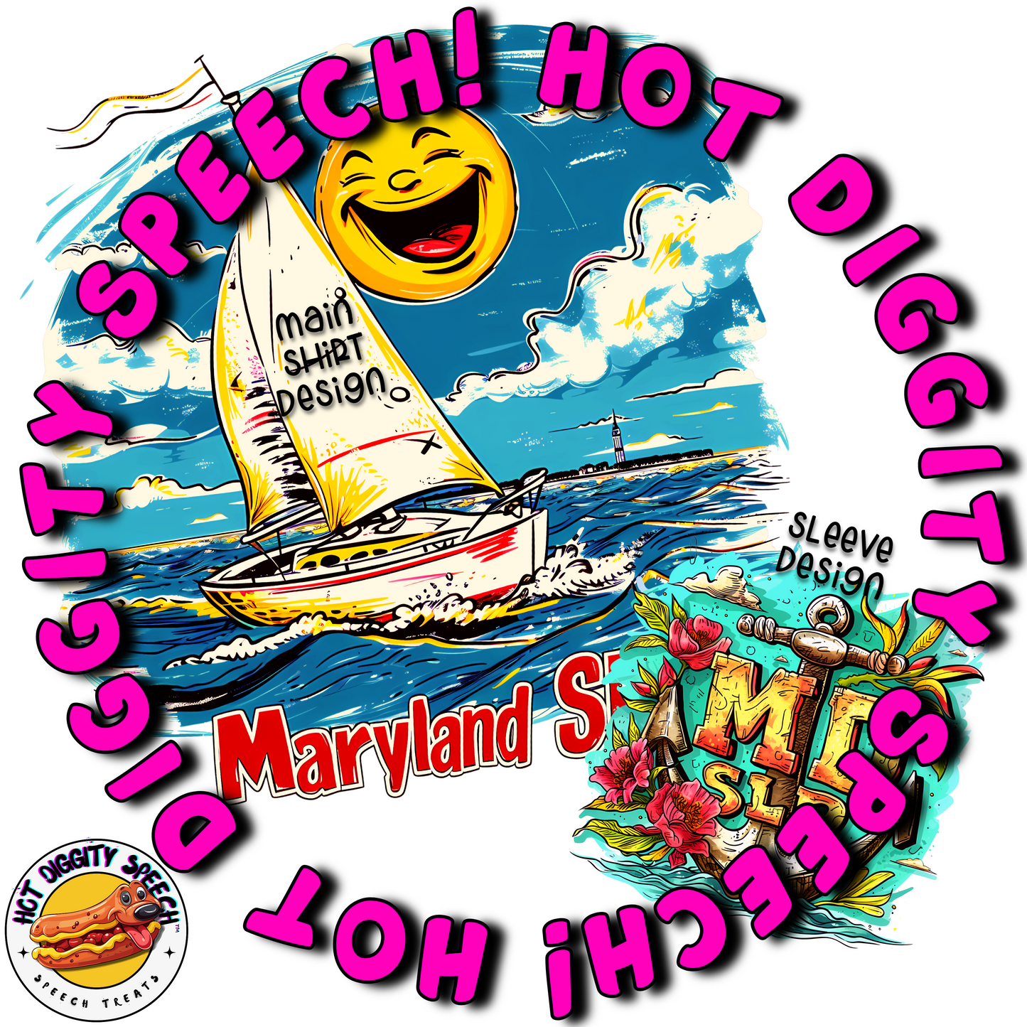 Maryland SLP #2 Speech Therapy Shirt
