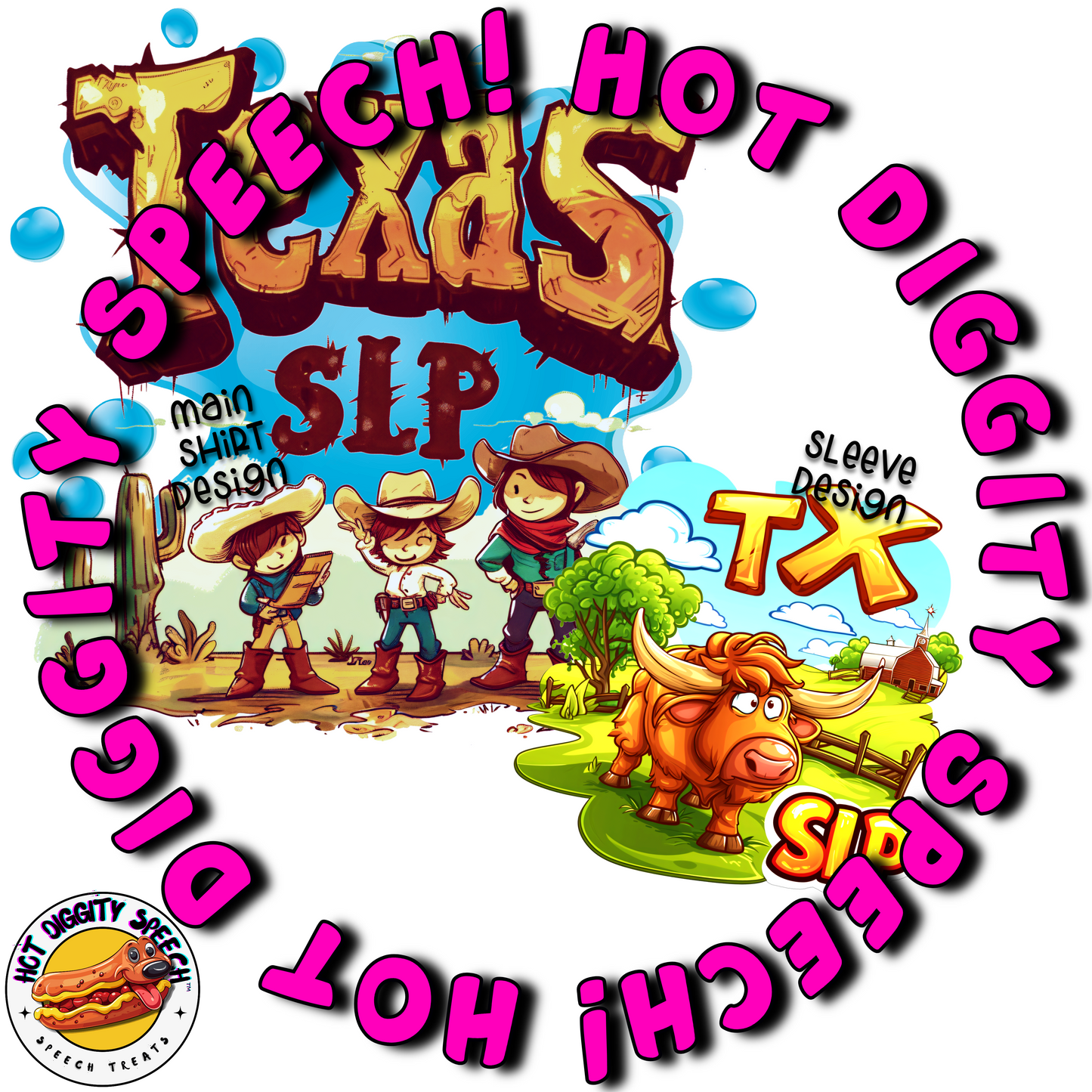 Texas SLP #2 Speech Therapy Shirt