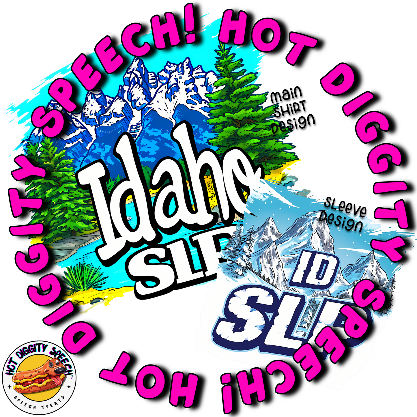 Idaho SLP #2 Speech Therapy Shirt