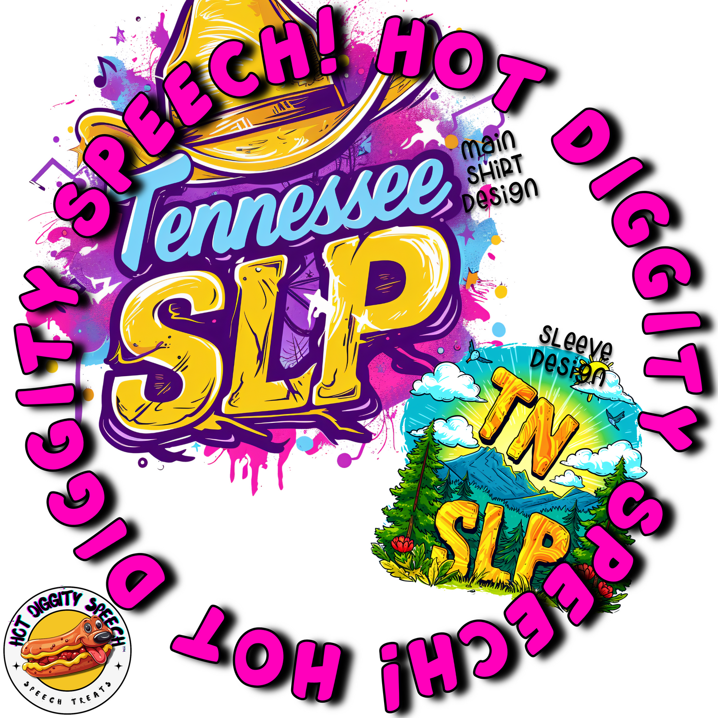 Tennessee SLP #2 Speech Therapy Shirt