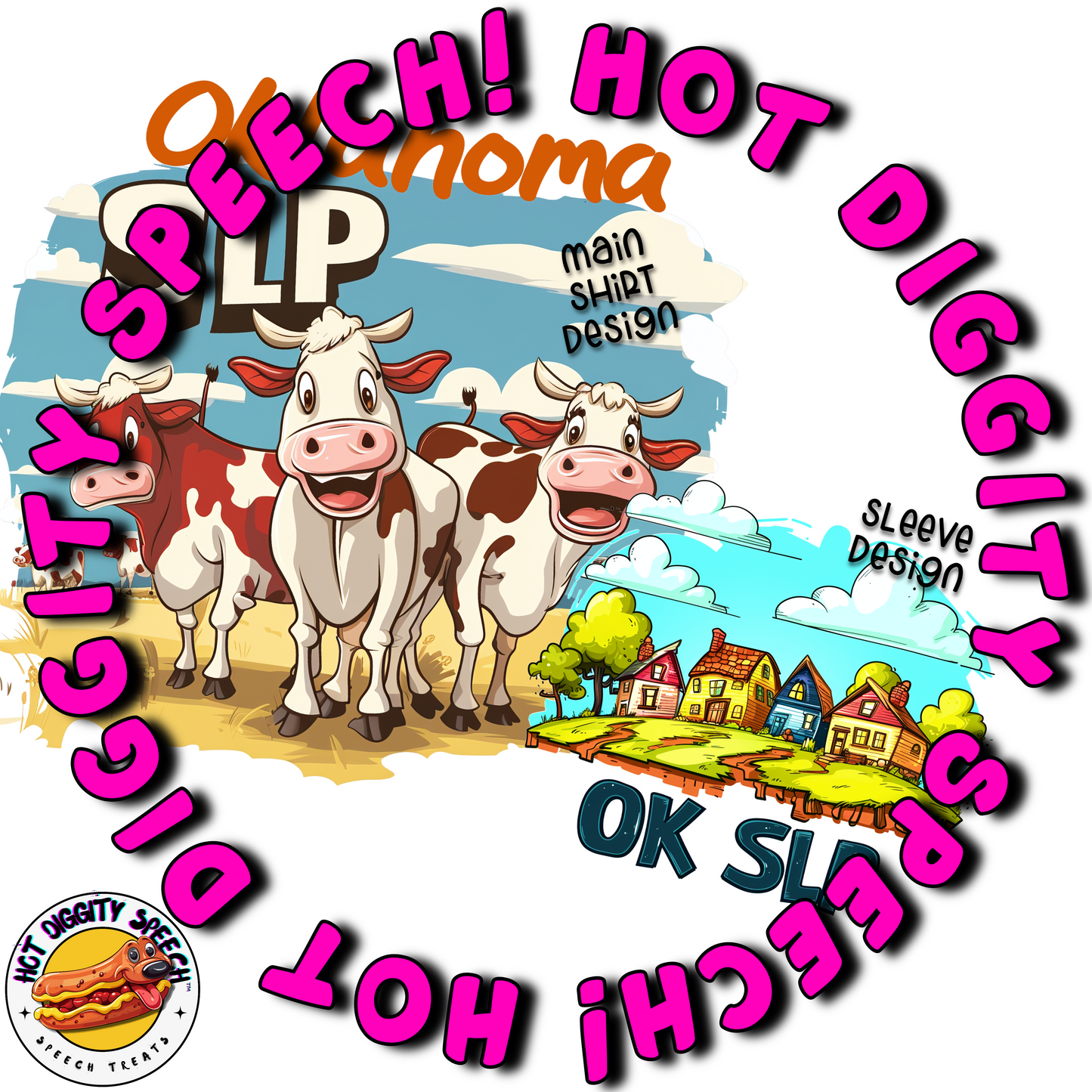Oklahoma SLP #2 Speech Therapy Shirt