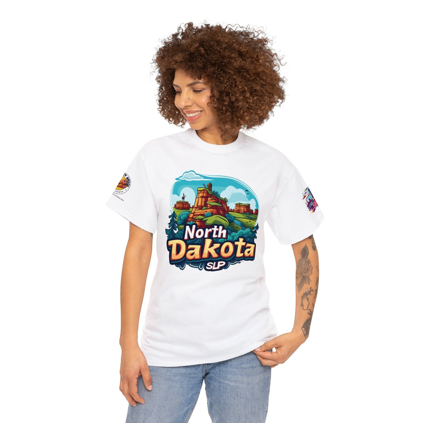 North Dakota SLP #1 Speech Therapy Shirt