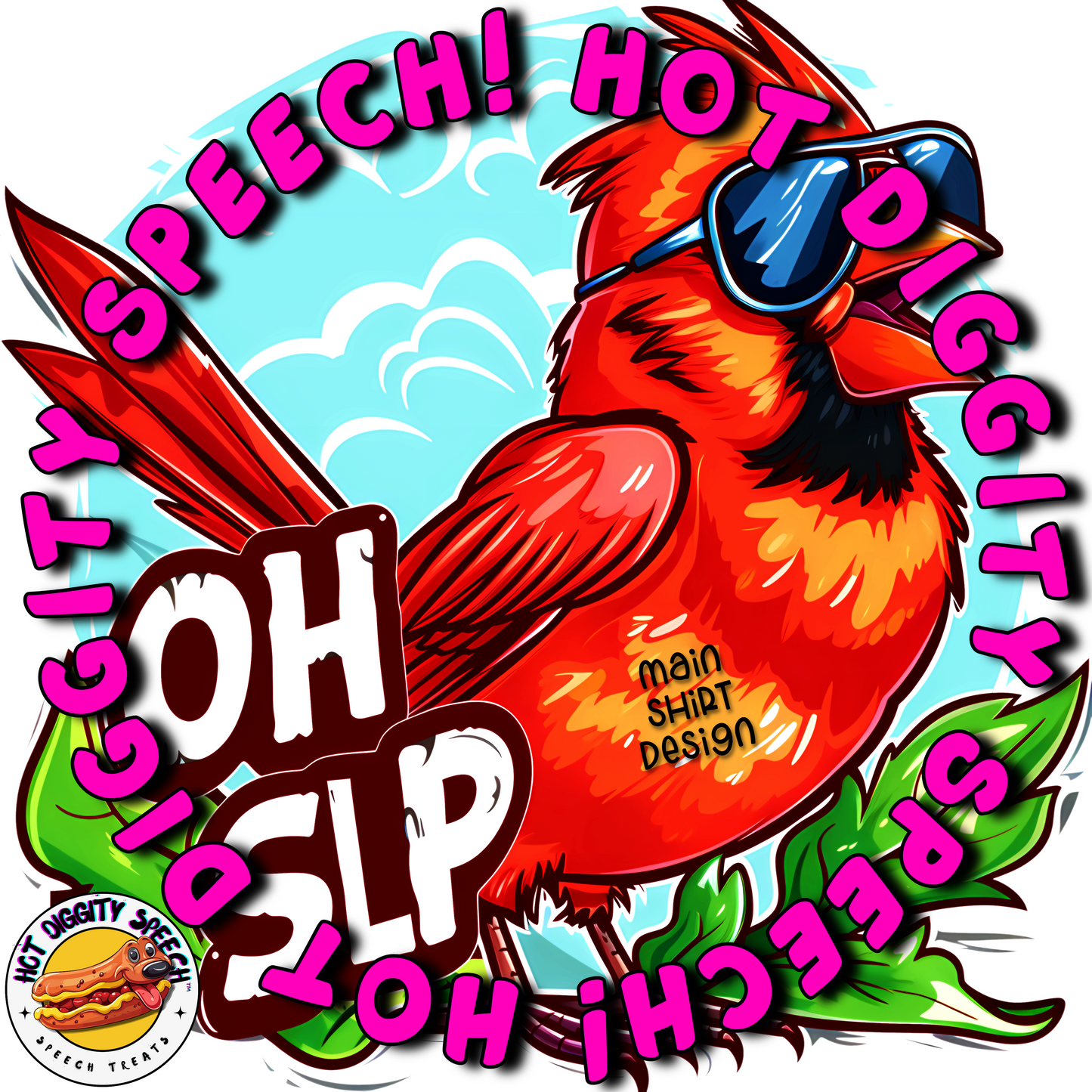Ohio SLP #3 Speech Therapy Shirt