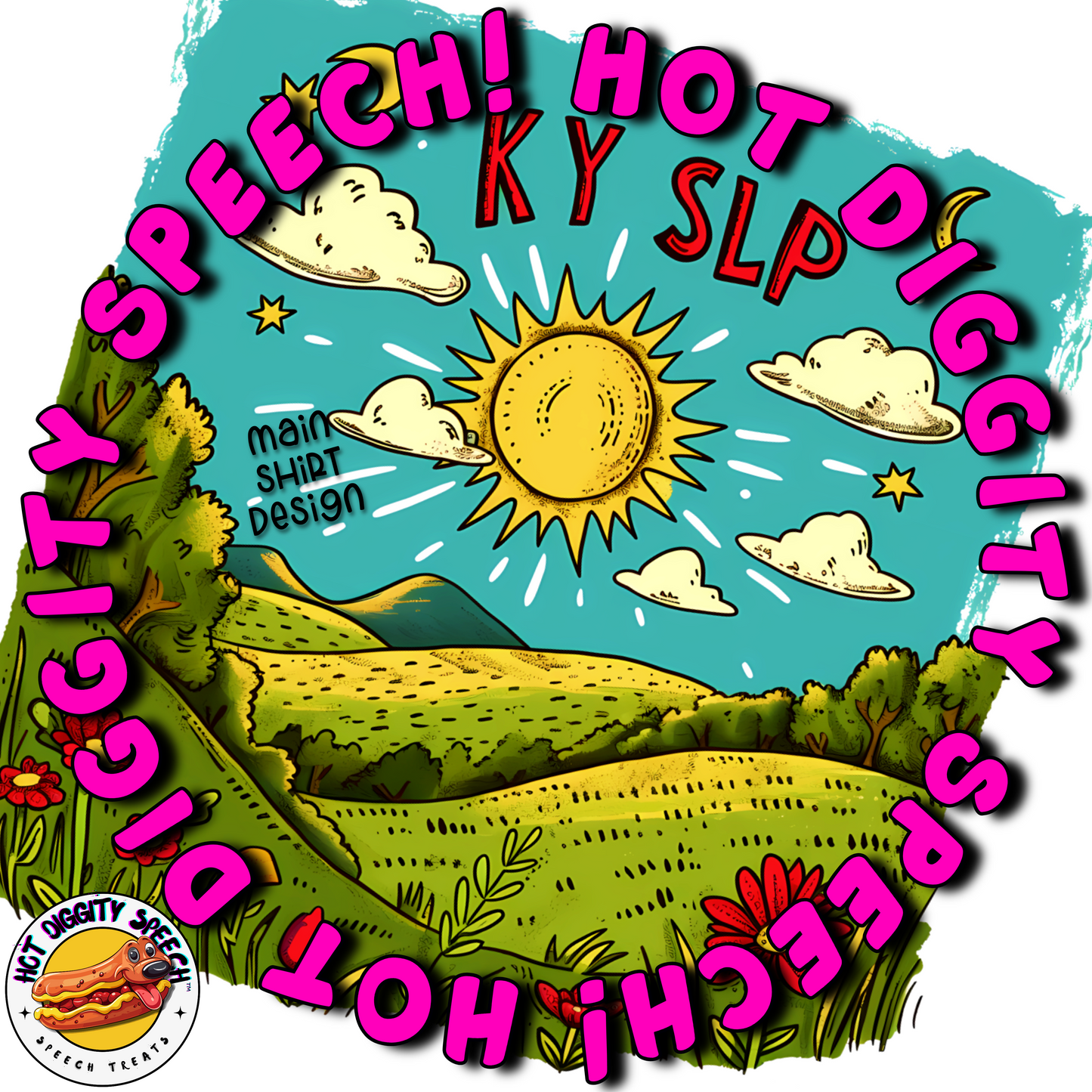 Kentucky SLP #3 Speech Therapy Shirt