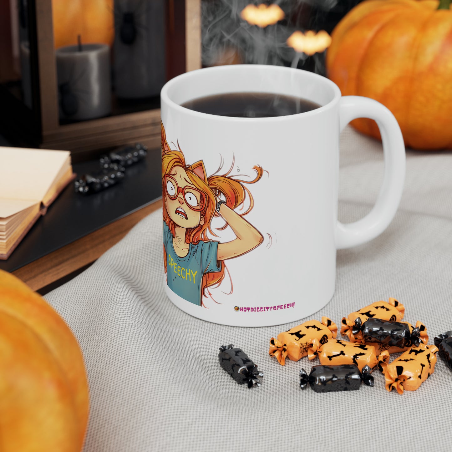 "Speech Therapist Fuel" Ceramic Mug - Dynamic & Inspirational 11oz Cup