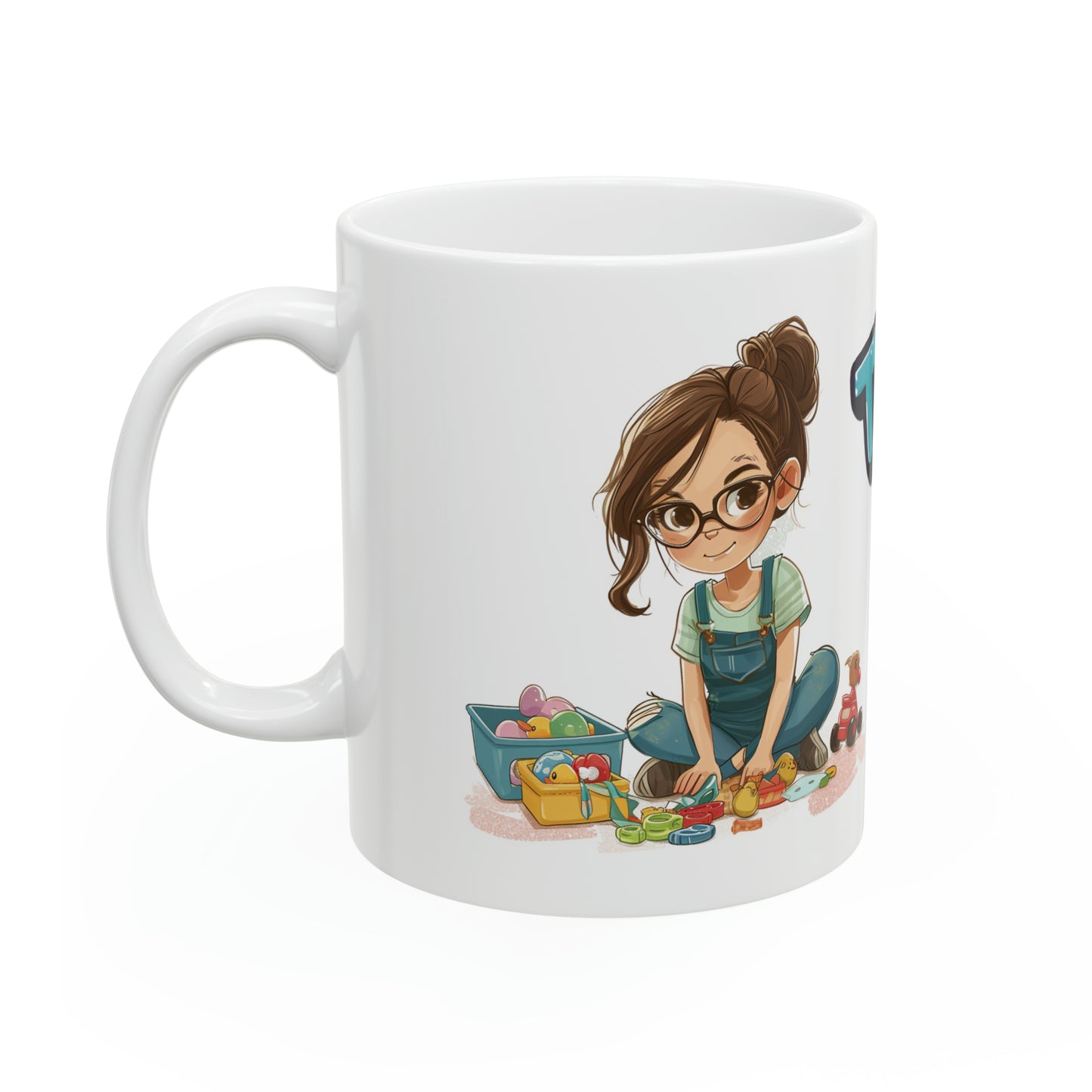 "That SLP Life" Ceramic Coffee Mug - 11oz Vibrant SLP-Themed Cup