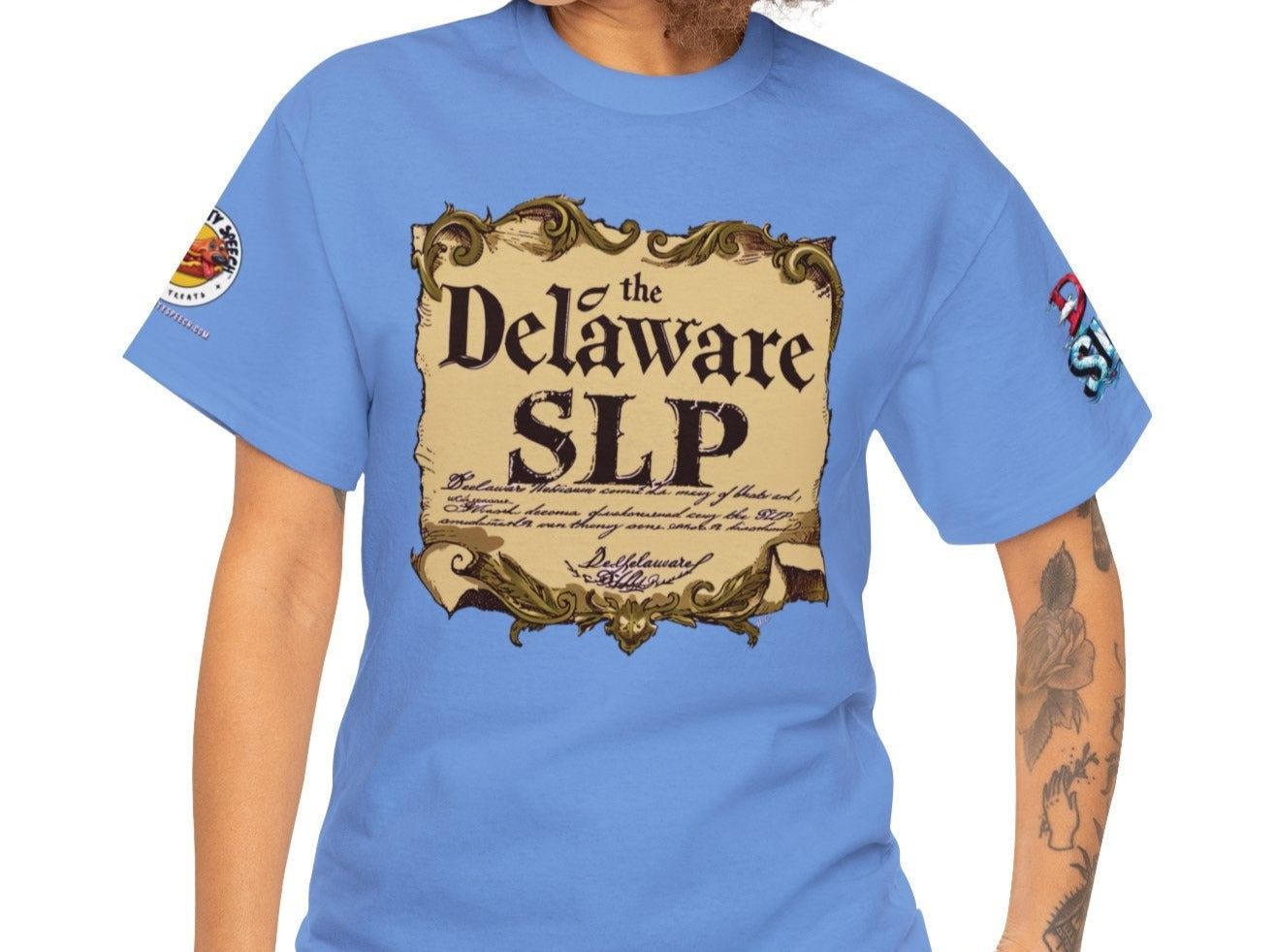 Delaware SLP #1 Speech Therapy Shirt