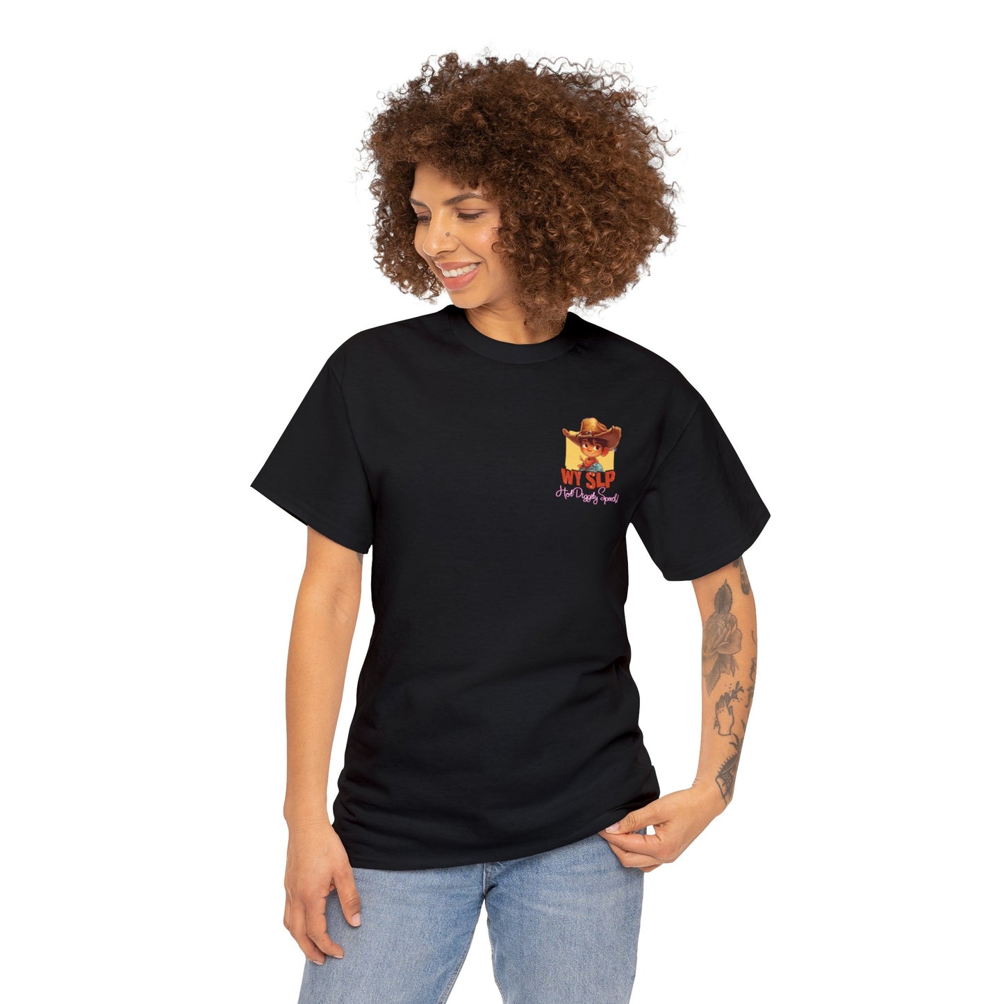 Wyoming SLP #3 Speech Therapy Shirt