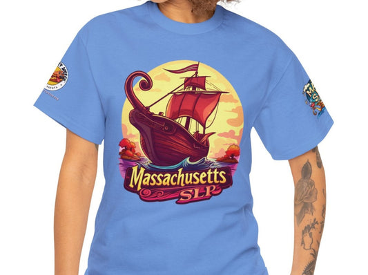 Massachusetts SLP #2 Speech Therapy Shirt