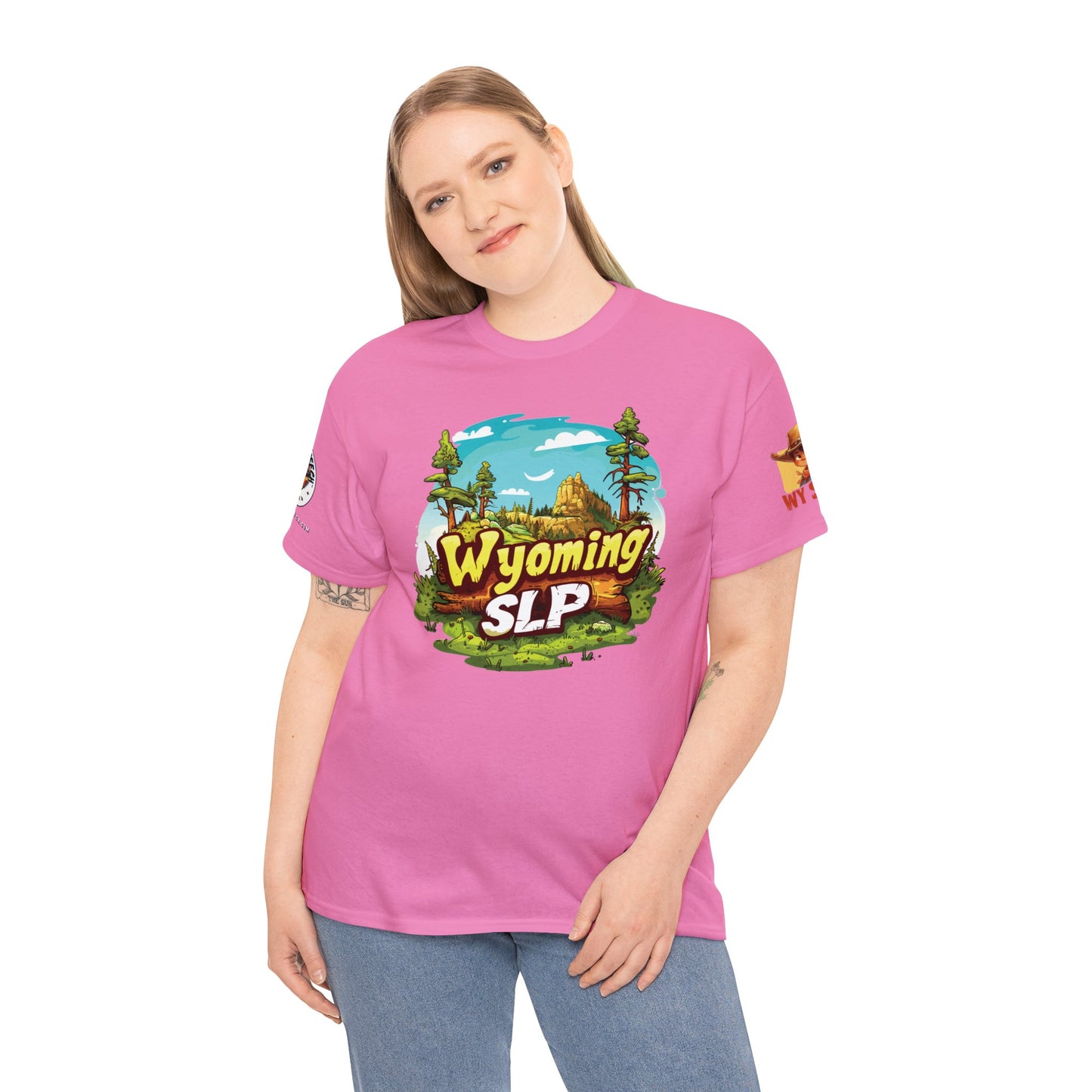 Wyoming SLP #2 Speech Therapy Shirt