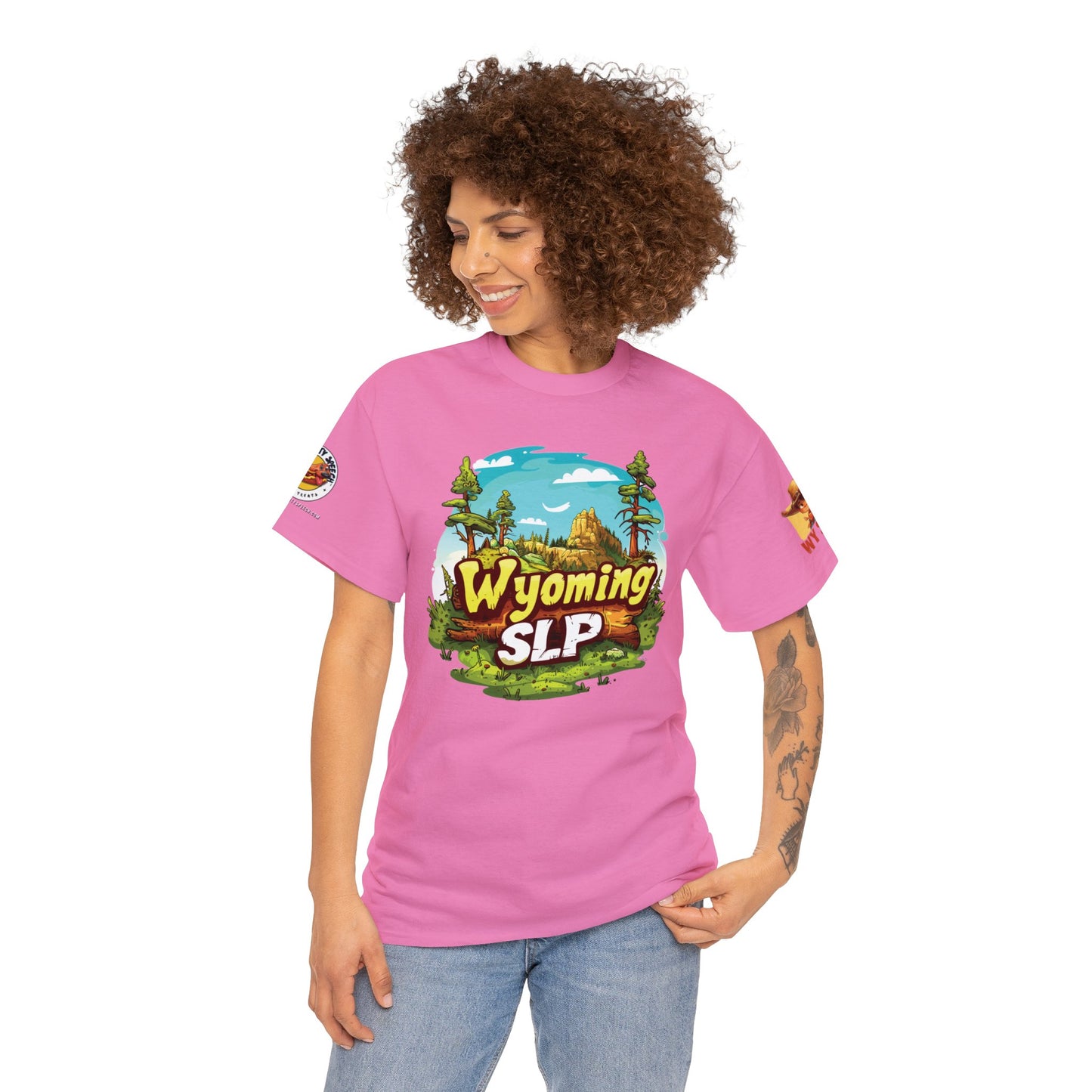 Wyoming SLP #2 Speech Therapy Shirt