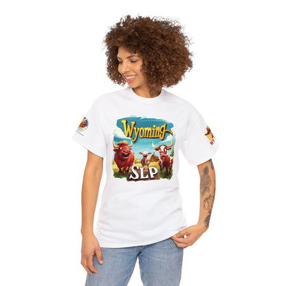 Wyoming SLP #1 Speech Therapy Shirt