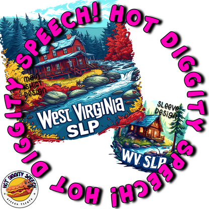 West Virginia SLP #1 Speech Therapy Shirt