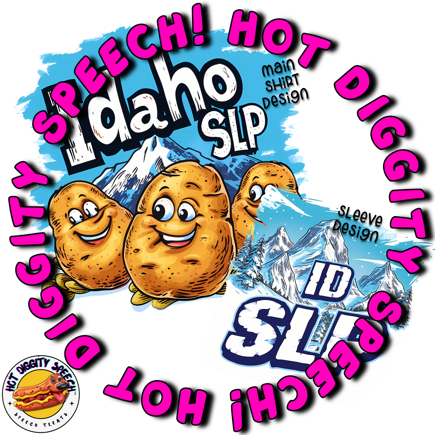 Idaho SLP #1 Speech Therapy Shirt