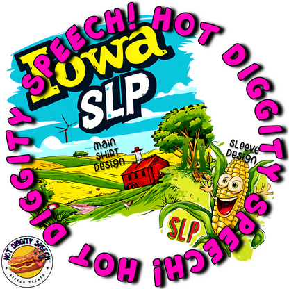 Iowa SLP #1 Speech Therapy Shirt