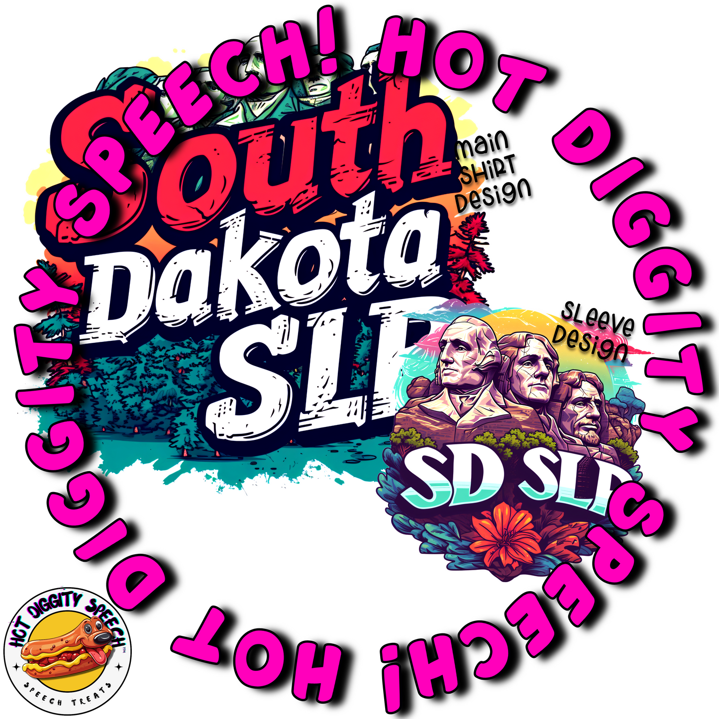 South Dakota SLP #1 Speech Therapy Shirt