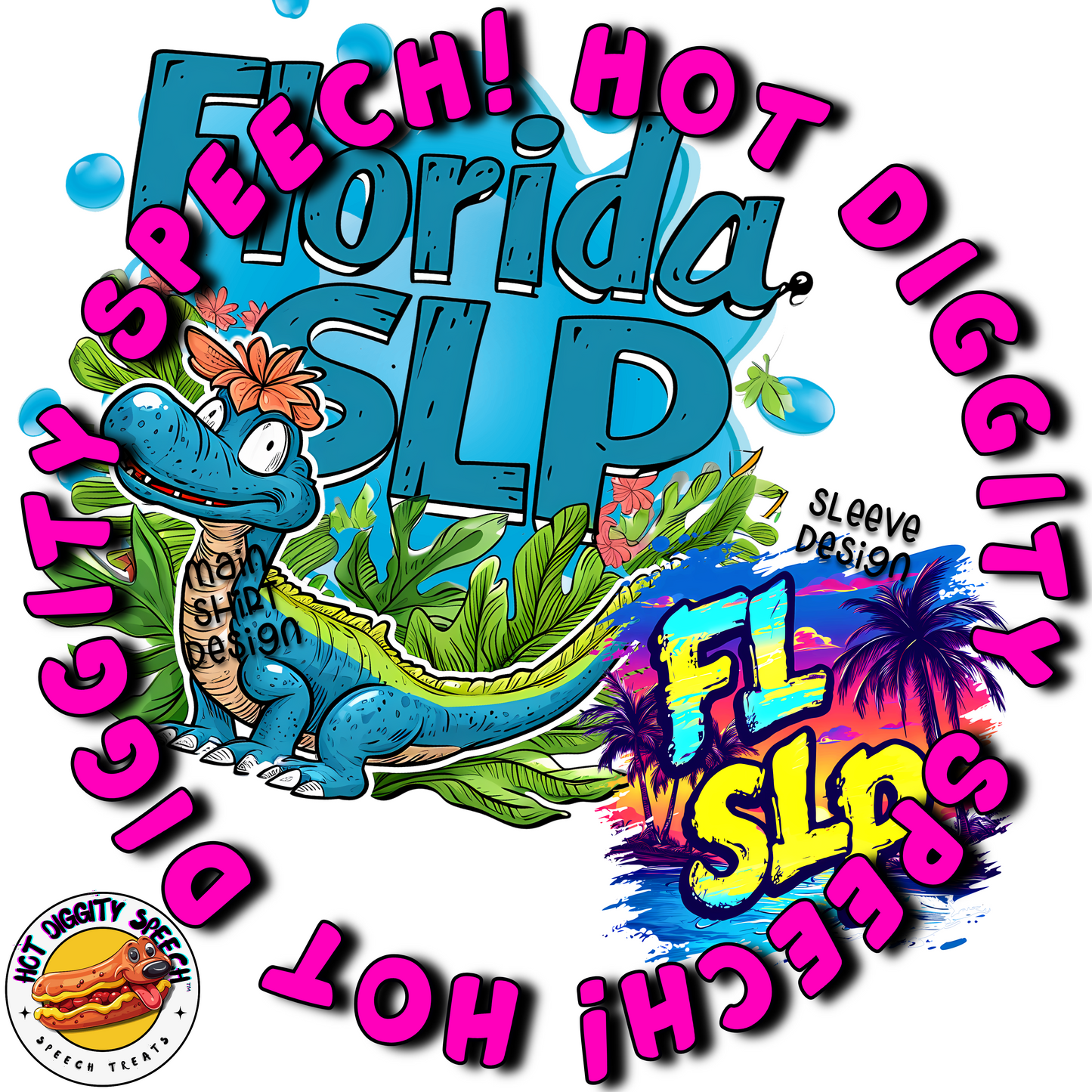 Florida SLP #2 Speech Therapy Shirt