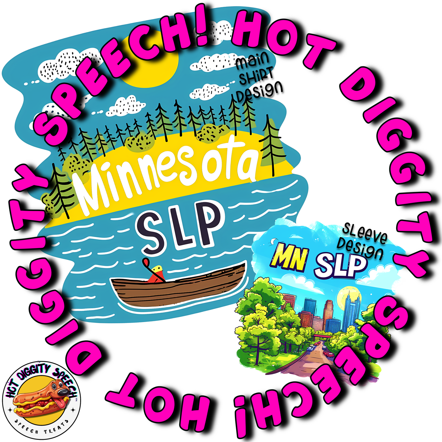 Minnesota SLP #2 Speech Therapy Shirt