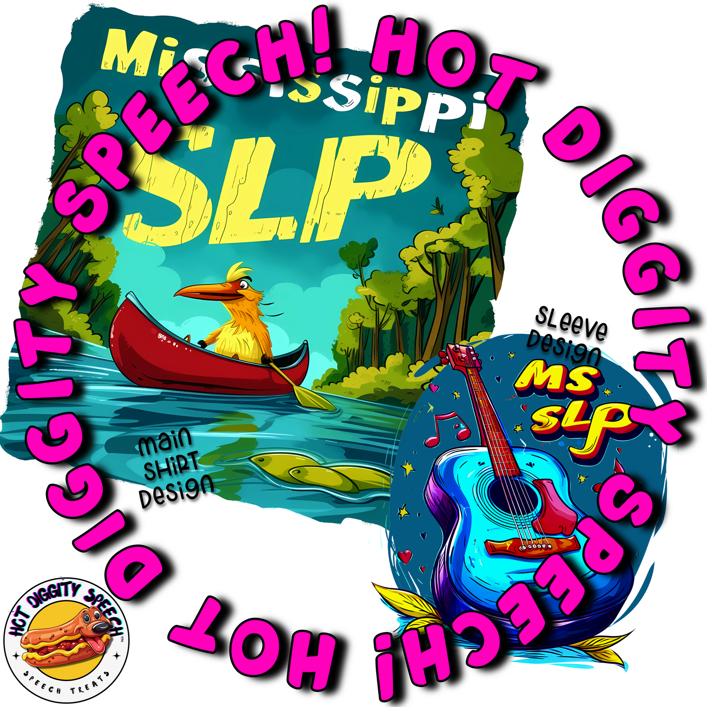 Mississippi SLP #2 Speech Therapy Shirt