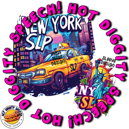 New York SLP #2 Speech Therapy Shirt