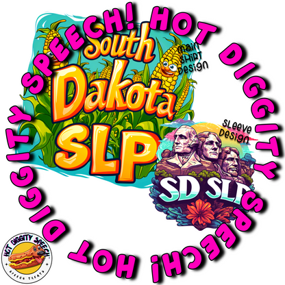 South Dakota SLP #2 Speech Therapy Shirt