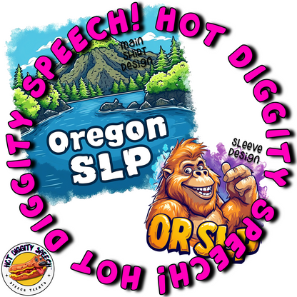 Oregon SLP #2 Speech Therapy Shirt