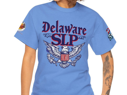 Delaware SLP #2 Speech Therapy Shirt