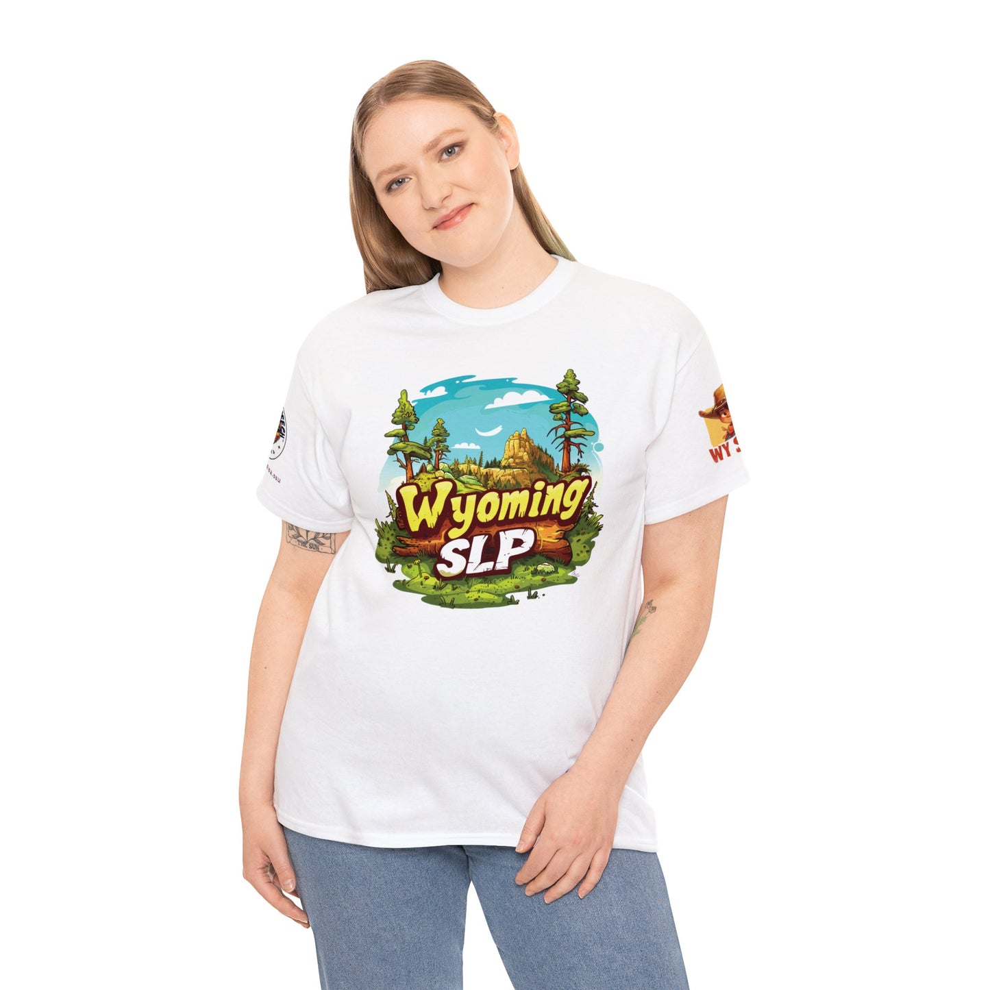 Wyoming SLP #2 Speech Therapy Shirt