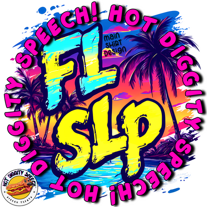 Florida SLP #3 Speech Therapy Shirt