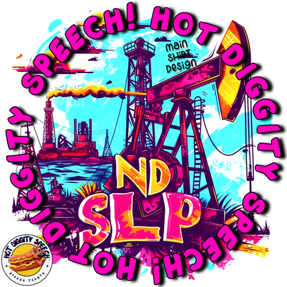 North Dakota SLP #3 Speech Therapy Shirt