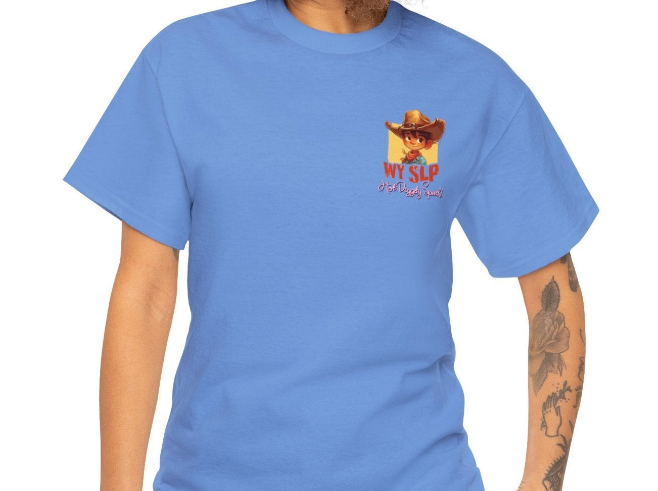 Wyoming SLP #3 Speech Therapy Shirt