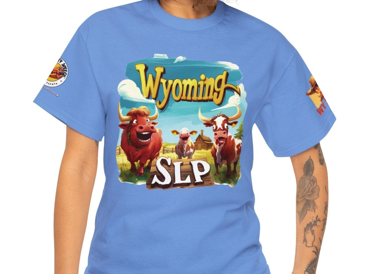 Wyoming SLP #1 Speech Therapy Shirt