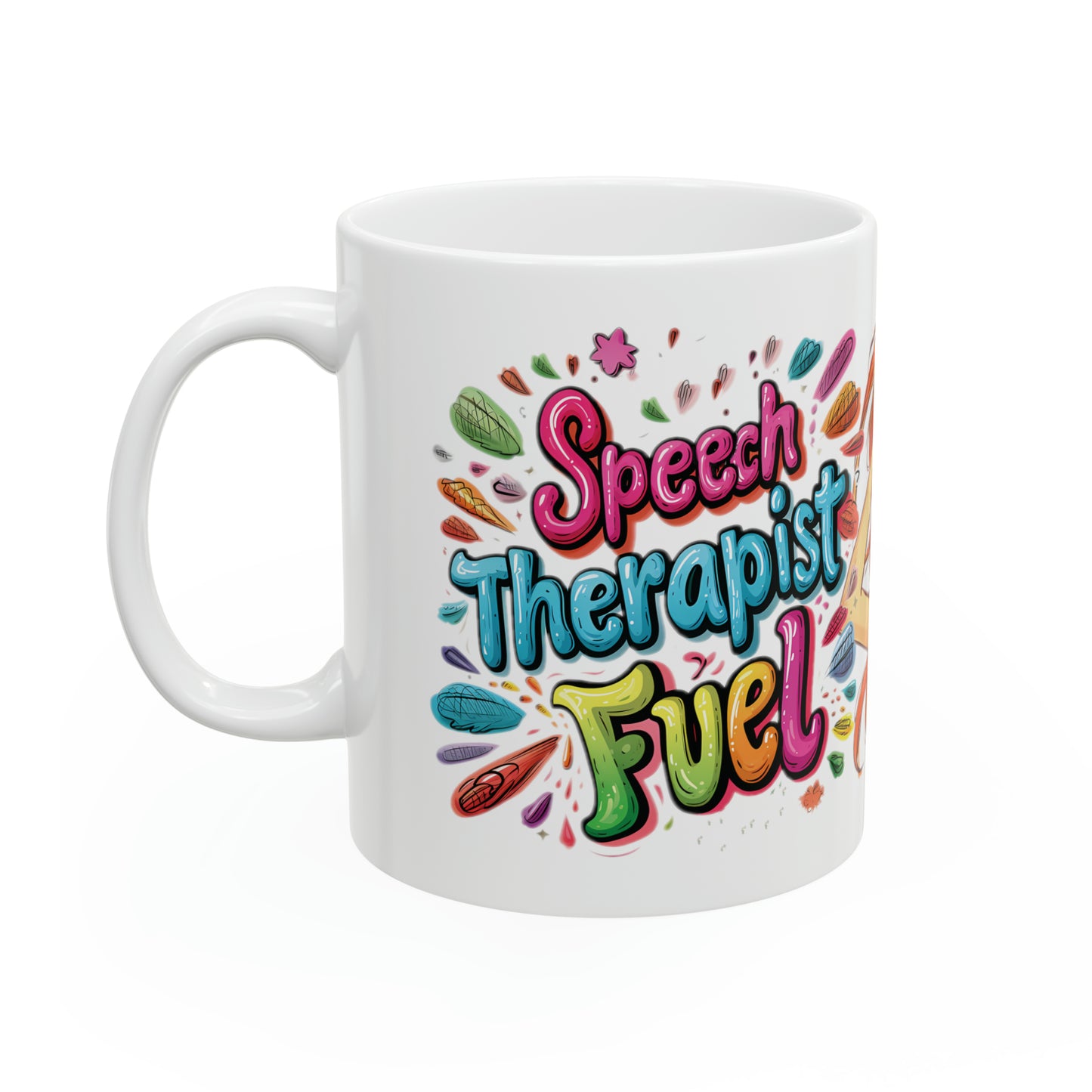Energizing Speech Therapist Fuel Coffee Mug - 11oz Ceramic Cup